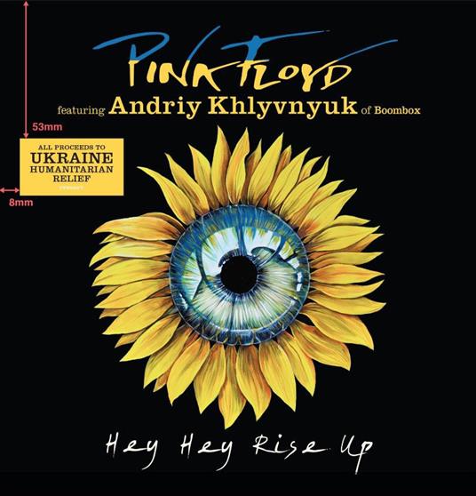 PINK FLOYD - Hey Hey Rise Up (CD single -  all proceeds to Ukraine Humanitarian Relief)